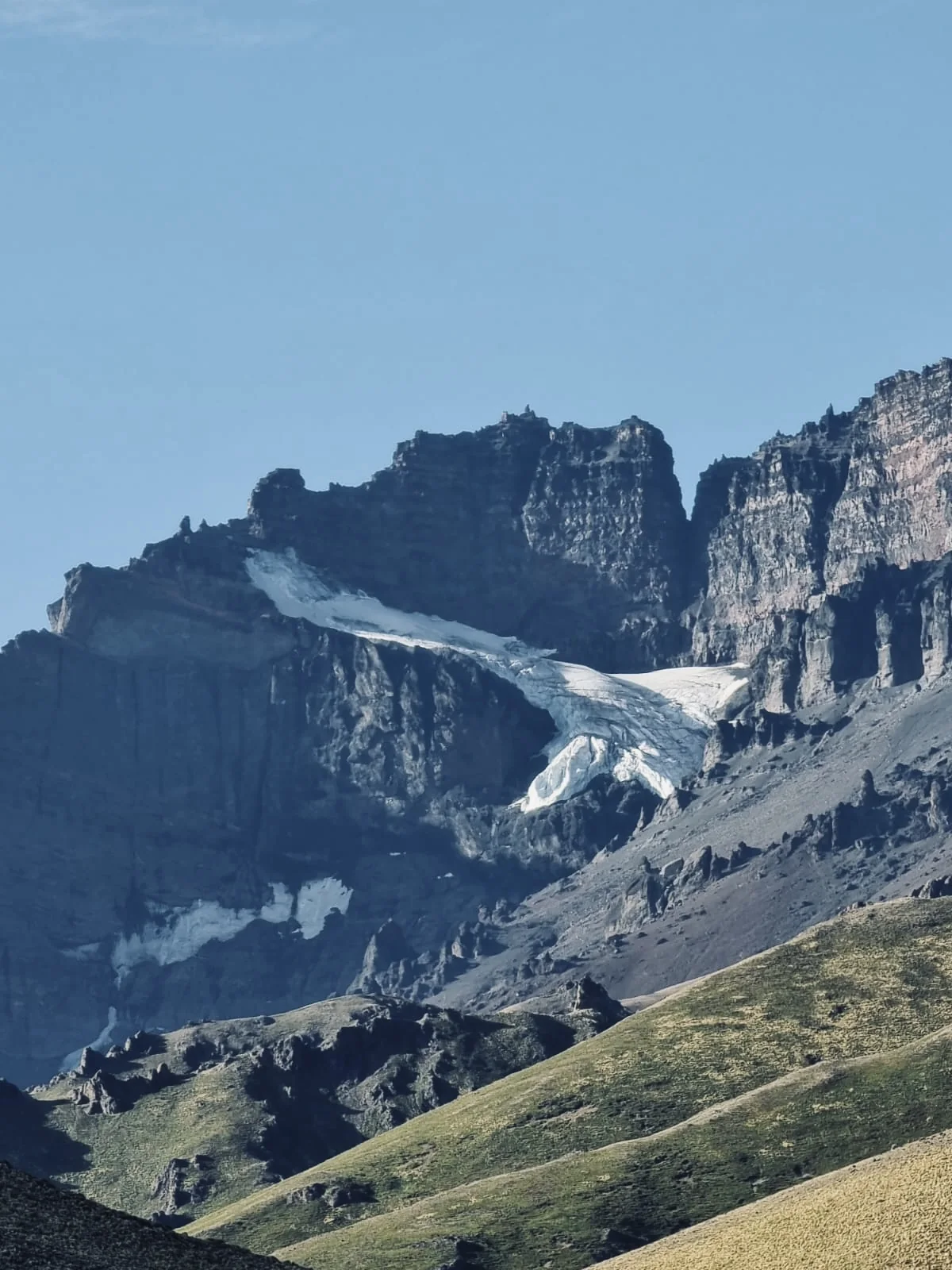 Glaciar en Sierra Baguales